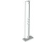 Support 2 x 4 x 13 Semicircle with 5 Pin Holes, 1749  