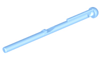 Projectile Arrow, Bar 8L with Round End (Spring Shooter Dart), 15303 Bright Light Blue N