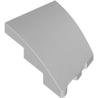 Wedge 3 x 2 Left No Studs, 80177 Light Bluish Gray N