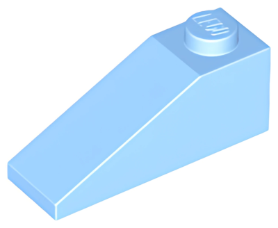 Деталь LEGO Lego Slope 33 3 x 1 4286 Bright Light Blue U