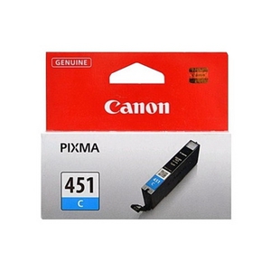 Картридж Canon CLI-451 Cyan голубой оригинальный Pixma iP7240, MG5440, MG6340 6524B001