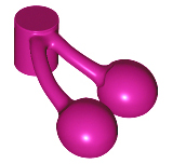 Cherries / Cherry Pair, 22667 Magenta U