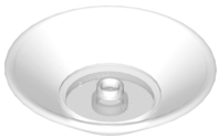 Dish 5 x 5, 6942 Trans-clear U