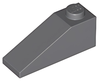 Деталь LEGO Lego Slope 33 3 x 1 4286 Dark Bluish Gray U