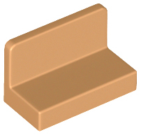 Panel 1 x 2 x 1 with Rounded Corners, 4865b Medium Nougat N