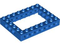 Technic, Brick 6 x 8 Open Center, 32532 Blue U