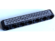 Technic, Liftarm Thick 1 x 7 with Black and Silver Tread Plate with Circles Pattern (Sticker) - Set 42106, 32524pb068  