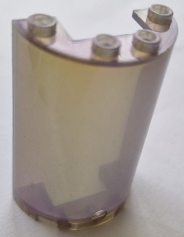 Cylinder Half 2 x 4 x 5 with 1 x 2 Cutout, 85941