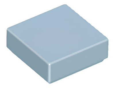 Деталь LEGO Tile 1 x 1 with Groove 3070b Sand Blue U