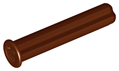Деталь LEGO Technic, Axle 3L with Stop 24316 Reddish Brown U