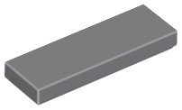 Tile 1 x 3, 63864 Dark Bluish Gray N