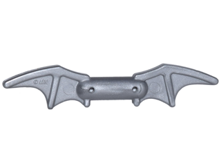 Оружие Lego Minifigure, Weapon Batman Batarang (2 Bat Wings with Bar in Middle) 98721 (55707c)