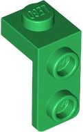 Bracket 1 x 1 - 1 x 2, 79389 Green N