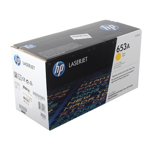 Картридж HP 653A Yellow желтый HP LaserJet Enterprise M651, MFP M680, Flow MFP M680 оригинальный CF322A