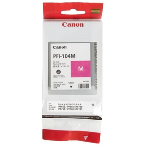 Картридж Canon PFI-104M 3631B001 Magenta пурпурный