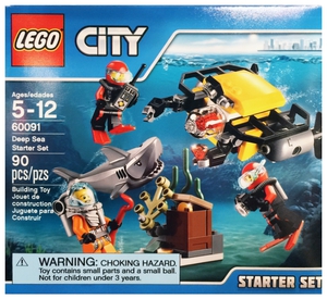 Конструктор LEGO City 60091 Глубоководные исследования для начинающих