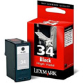 Картридж Lexmark 34 Black черный оригинальный 18C0034E