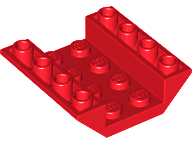 Slope, Inverted 45 4 x 4 Double, 4854 Red U