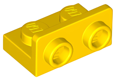 Деталь Lego Скоба Bracket 1 x 2 - 1 x 2 Inverted 99780 Yellow U