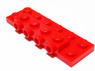 Пластина Lego Plate, Modified 2 x 6 x 2/3 with 4 Studs on Side 87609 (72132)