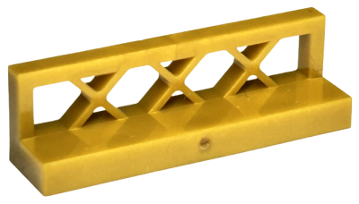 Ограда Lego Fence 1 x 4 x 1 Lattice 3633 Pearl Gold U