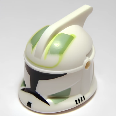 Деталь LEGO Lego Minifigure Headgear Helmet SW Clone Trooper with Holes 61189pb07 U
