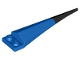 Plate, Modified 1 x 2 with Angular Extension with Molded Flexible Rubber Black Tip Pattern, 61406pb05  