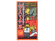 Glass for Window 1 x 4 x 6 with Movie Poster with Ninjago Logogram 'RETURN OF THE BRICK SEPARATOR' and '18' in Circle, 2 Minifigures, Dragon, and Burning Buildings Pattern (Sticker) - Set 70620, 57895pb042  