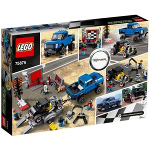 Конструктор LEGO Speed Champions 75875 Форд F-150 Раптор и Форд Model A Хот-род