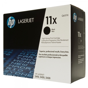 Картридж HP 11X Q6511X 11Х Black черный оригинальный Hewlett-Packard Laser Jet 2410, 2420, 2430