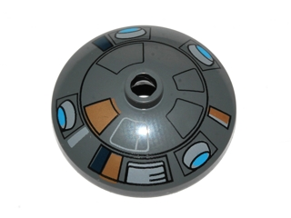 Dish 3 x 3 Inverted (Radar) with SW Droid T7-O1 Pattern, 43898pb003