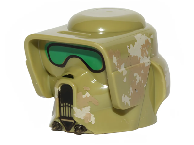 Деталь LEGO Lego Headgear Helmet SW Elite Corps Trooper 15311pb01 Olive Green U