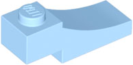 Арка LEGO Arch 1 x 3 Inverted 70681 Bright Light Blue N