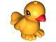 Bird, Friends / Elves with Red Beak and Black Eyes Pattern (Goldie), 98388pb01