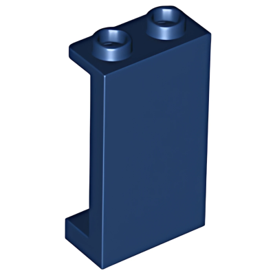 Деталь LEGO Lego Panel 1 x 2 x 3 with Side Supports - Hollow Studs 87544 (35340, 74968) Dark Blue U