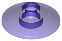 Dish 2 x 2 Inverted (Radar), 4740 Trans-Purple U