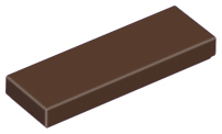 Tile 1 x 3, 63864 Dark Brown U