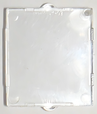 Деталь LEGO Стекло Lego Glass for Window 1 x 2 x 2 Flat Front 60601 (86209, 35315, 35316) Trans-Clear N