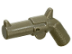 Minifigure, Weapon Gun, Pistol Revolver - Large Barrel and Solid Handle, 30132  