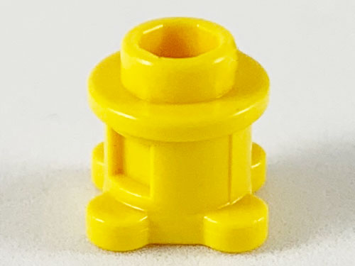 Brick, Round 1 x 1 x 2/3 with Flower Edge (4 Knobs on Base), 33286