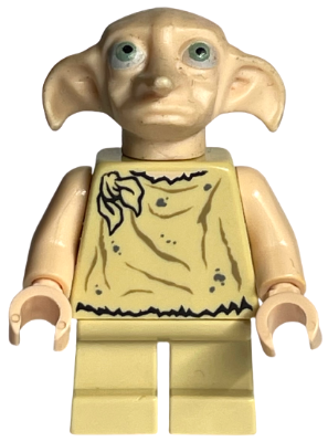 Минифигурка Lego Dobby (Elf) - Light Nougat hp105