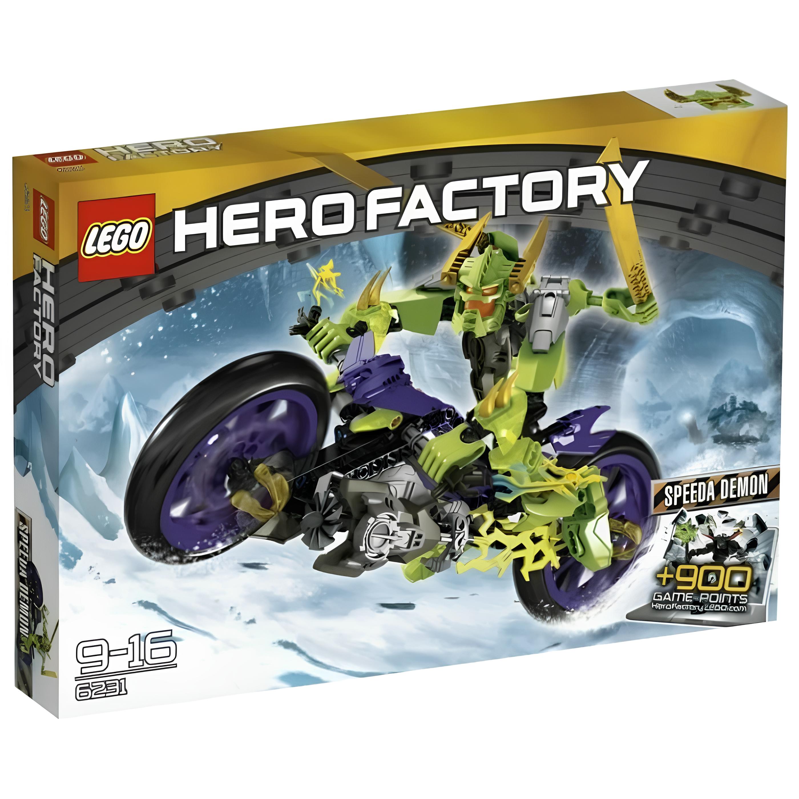 Конструктор LEGO Hero Factory 6231 Демон Байкер в магазине Shop-device