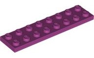 Plate 2 x 8, 3034 Magenta U