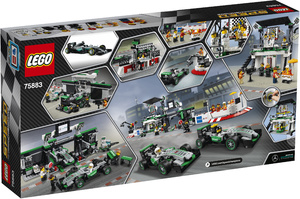 Конструктор LEGO Speed Champions 75883 Mercedes Amg Petronas Formula One Team