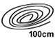 String, Cord Thin 100cm, x77ac100  
