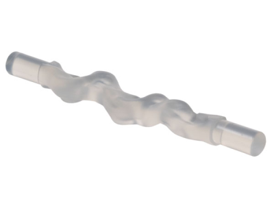 Minifigure, Weapon Web Effect, Long and Narrow with Bar Ends, 36083a Trans-Clear U