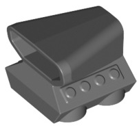 Vehicle, Air Scoop Engine Top 2 x 2, 50943 Dark Bluish Gray U