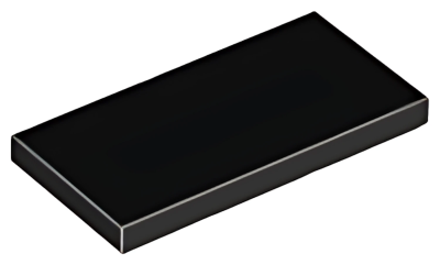 Деталь LEGO Tile 2 x 4 87079 (38879, 71150) Black N