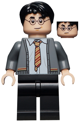 Минифигурка Lego Harry Potter Harry Potter - Gryffindor Cardigan Sweater, Shirt with Wrinkles hp238