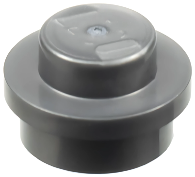 Деталь LEGO Plate, Round 1 x 1 4073 Flat Silver U